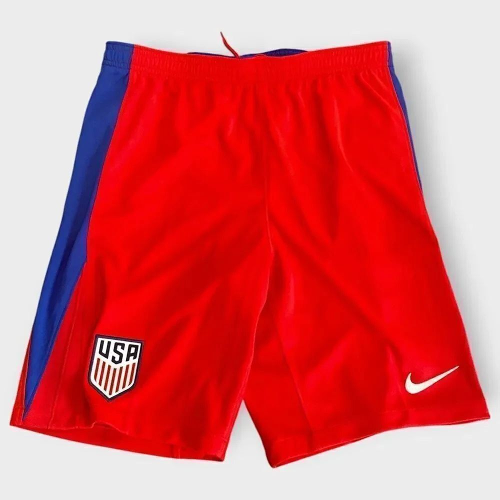 Nike Boys Team USA Red Soccer Shorts FJ4426-614 Kids Size XL New with Tags